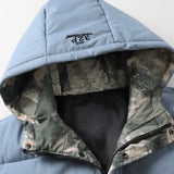 Robert | Puffer jas met camouflagevoering