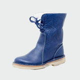 Valerie - Waterdichte leren schoenen met wollen voering