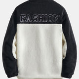 Sander | Teddyfleece jack met patchwork