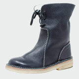 Valerie - Waterdichte leren schoenen met wollen voering