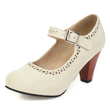 FLEUR | MARY JANES MET VERSTELBARE HAK