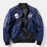 Siebe | Omkeerbaar bomber jack met nasa-patch