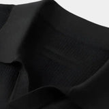 Simon | Shirt met open kraag en korte mouwen