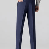 Sjoerd | Slim fit taps toelopende pantalon