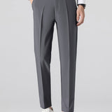 Sjoerd | Slim fit taps toelopende pantalon