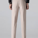 Sjoerd | Slim fit taps toelopende pantalon