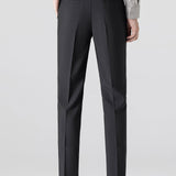 Sjoerd | Slim fit taps toelopende pantalon