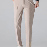 Sjoerd | Slim fit taps toelopende pantalon
