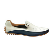 Steef | Tweekleurige driving loafers