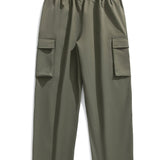 Stefan | Cargo broek met trekkoord