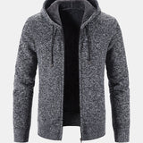 Stefan | Trui met capuchon en rits in maat 2XL