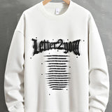 Stijn | Sweater met tekstopdruk