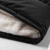 Sven | Puffer jas met teddyvoering