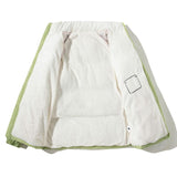 Sven | Puffer jas met teddyvoering