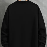 Sven | Sweater met graffiti-tekstprint