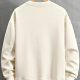 Sven | Sweater met graffiti-tekstprint