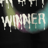 Sven | Sweater met graffiti-tekstprint