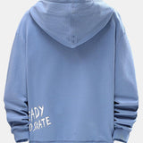Teije | Hoodie met smiley- en graffitiprint