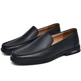 Teije | Leren loafers met klassieke lijn