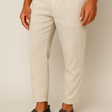Theo | Bruine instaploafers van leer