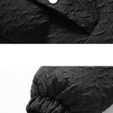 Thijs | Jacquard jas met teddyvoering