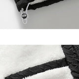 Thijs | Jacquard jas met teddyvoering