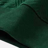 Thomas | Sweater met geometrische strepen en relaxte pasvorm