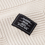 Thomas | Sweater met geometrische strepen en relaxte pasvorm