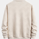 Thomas | Sweater met geometrische strepen en relaxte pasvorm