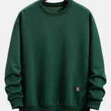 Thomas | Sweater met geometrische strepen en relaxte pasvorm
