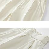 Tijs | Geplooide pantalon met split zoom