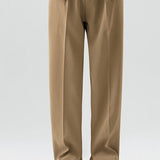 Tijs | Geplooide pantalon met split zoom