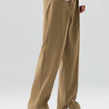 Tijs | Geplooide pantalon met split zoom