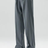 Tijs | Geplooide pantalon met split zoom