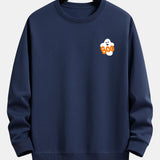 Tim | Sweater met spookprint en relaxte pasvorm