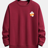 Tim | Sweater met spookprint en relaxte pasvorm