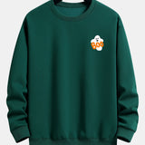 Tim | Sweater met spookprint en relaxte pasvorm