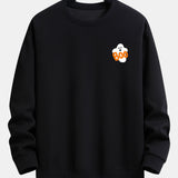 Tim | Sweater met spookprint en relaxte pasvorm