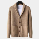 Watze | Beige vest met knopen