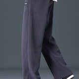 Vic | Straight leg polar fleece broek