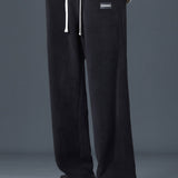 Vic | Straight leg polar fleece broek