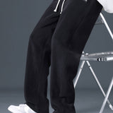 Vic | Straight leg polar fleece broek