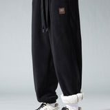 Ward | Polar fleece joggingbroek teddy voering
