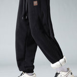 Ward | Polar fleece joggingbroek teddy voering