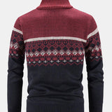 Ward | Trui met geometrische print en rits