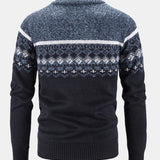 Ward | Trui met geometrische print en rits