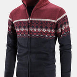 Ward | Trui met geometrische print en rits