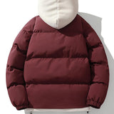 Wesley | Puffer jas met contrasterende capuchon