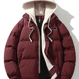 Wesley | Puffer jas met contrasterende capuchon