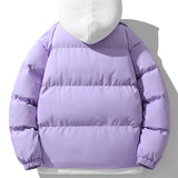 Wesley | Puffer jas met contrasterende capuchon